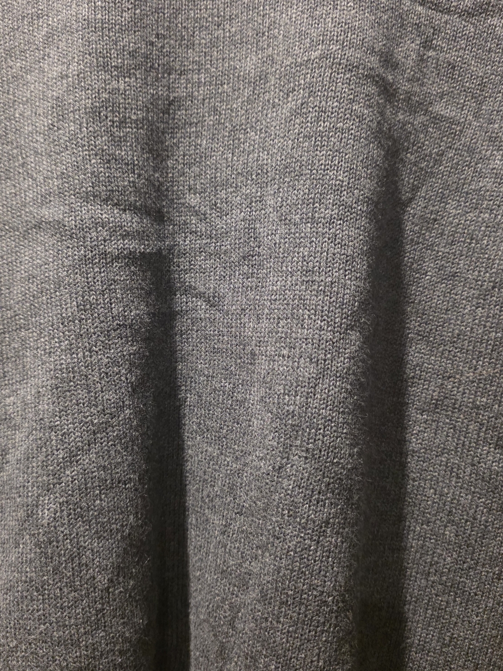 Karen Scott Hardware Henley Sweater Charcoal Heather Size PL NWT - Picture 6 of 9